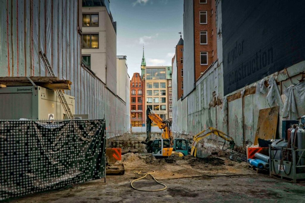 Estructura y cimentación de viviendas modernas